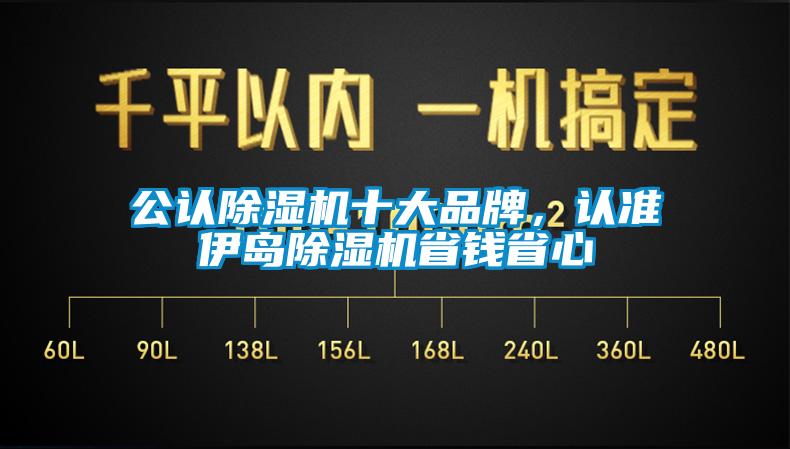 公認除濕機十大品牌，認準伊島除濕機省錢省心