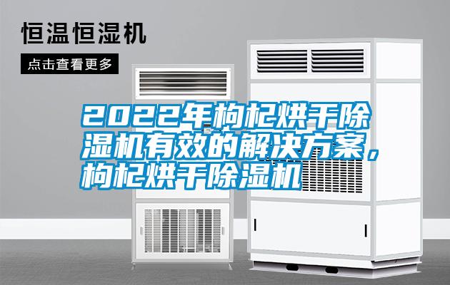 2022年枸杞烘干除濕機(jī)有效的解決方案，枸杞烘干除濕機(jī)