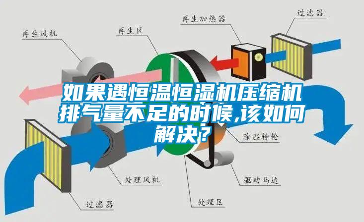 如果遇恒溫恒濕機壓縮機排氣量不足的時候,該如何解決？