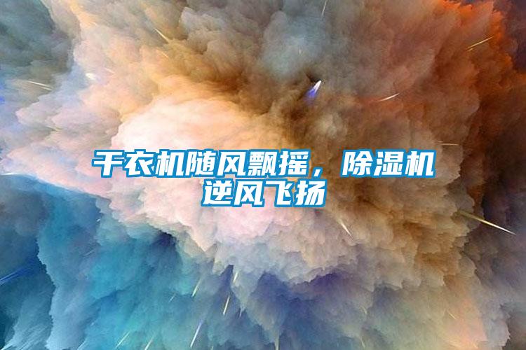 干衣機隨風(fēng)飄搖，除濕機逆風(fēng)飛揚