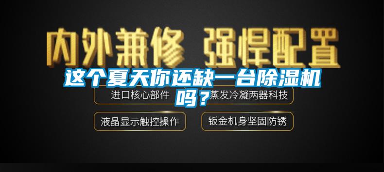 這個(gè)夏天你還缺一臺(tái)除濕機(jī)嗎？