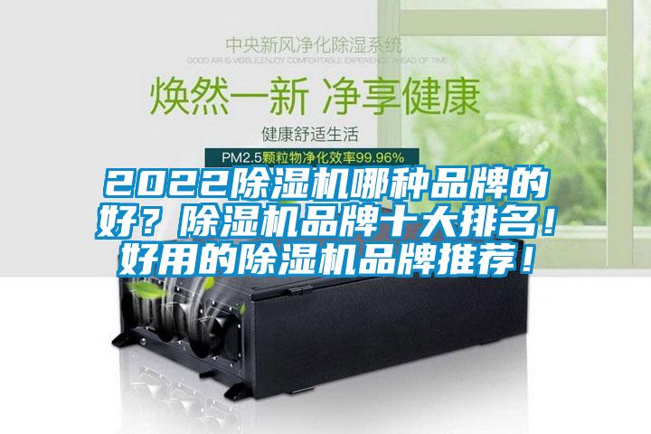 2022除濕機(jī)哪種品牌的好？除濕機(jī)品牌十大排名！好用的除濕機(jī)品牌推薦！