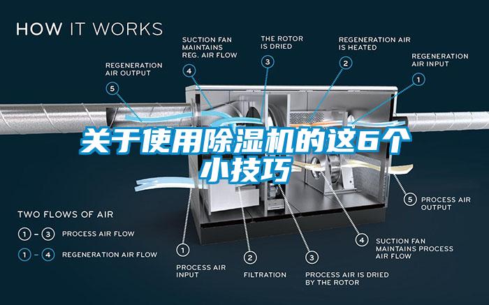 關(guān)于使用除濕機(jī)的這6個(gè)小技巧