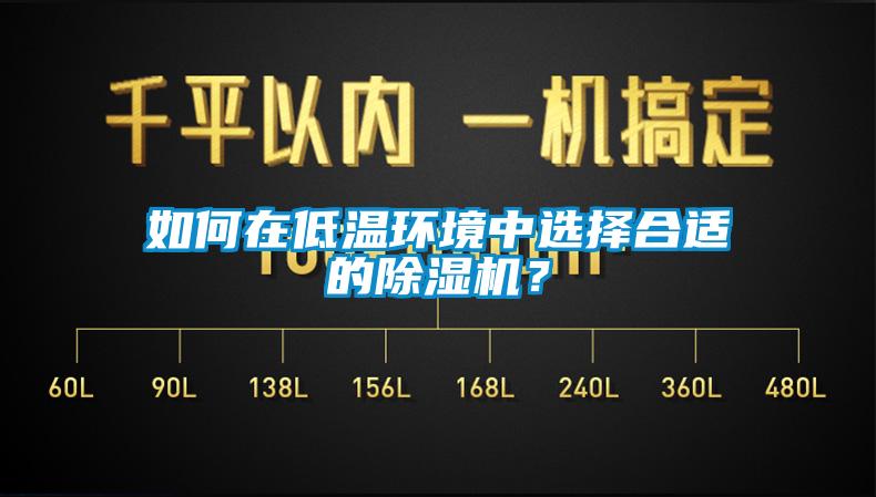 如何在低溫環(huán)境中選擇合適的除濕機？