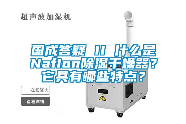 國成答疑 II 什么是Nafion除濕干燥器？它具有哪些特點？