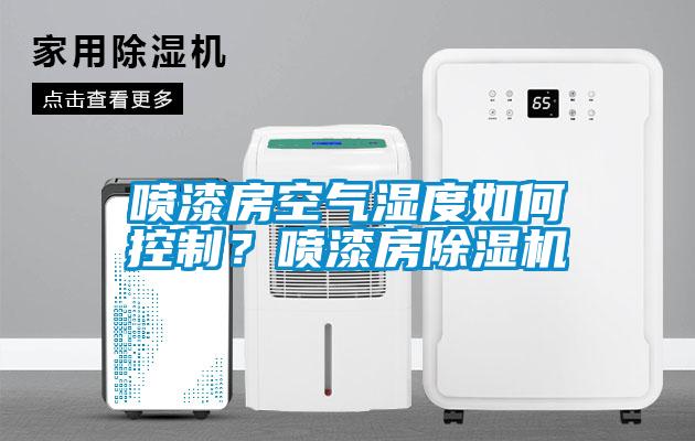 噴漆房空氣濕度如何控制？噴漆房除濕機