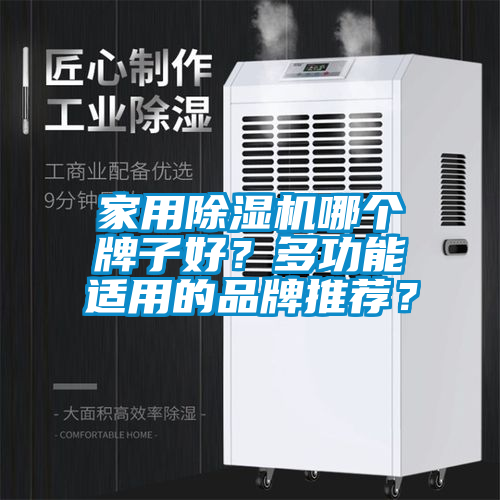 家用除濕機哪個牌子好？多功能適用的品牌推薦？