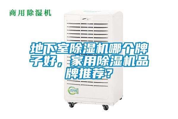 地下室除濕機哪個牌子好，家用除濕機品牌推薦？