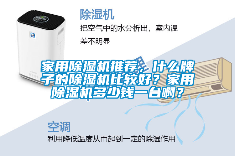 家用除濕機推薦，什么牌子的除濕機比較好？家用除濕機多少錢一臺??？