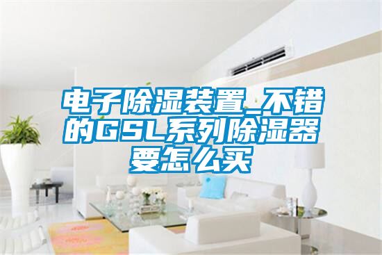 電子除濕裝置_不錯(cuò)的GSL系列除濕器要怎么買