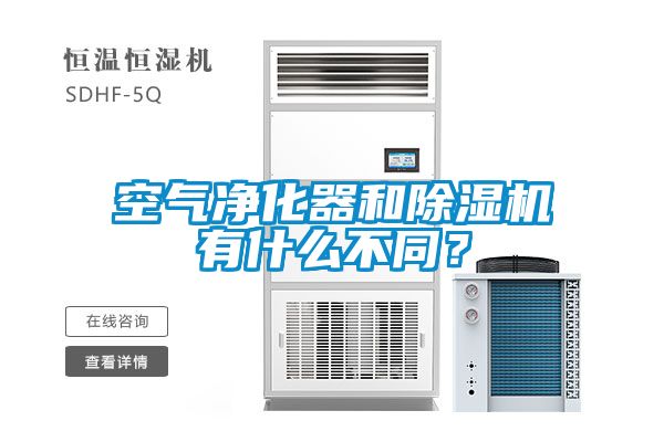 空氣凈化器和除濕機(jī)有什么不同？