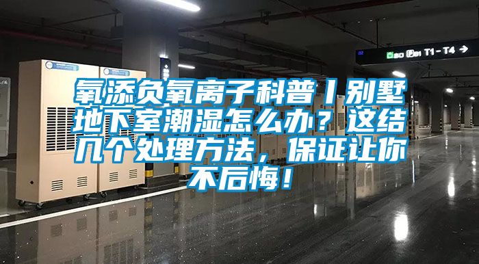 氧添負(fù)氧離子科普丨別墅地下室潮濕怎么辦？這結(jié)幾個(gè)處理方法，保證讓你不后悔！