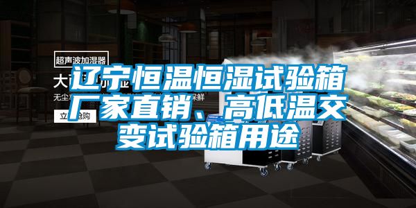 遼寧恒溫恒濕試驗(yàn)箱廠家直銷、高低溫交變試驗(yàn)箱用途